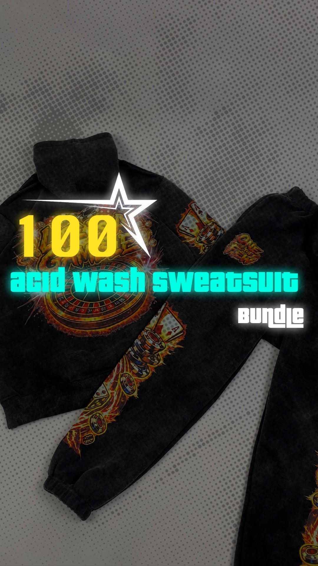 Acid Wash Sweatsuit Bundles