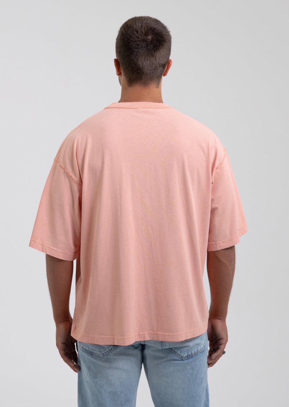 BLANK TEE WASHED PEACH