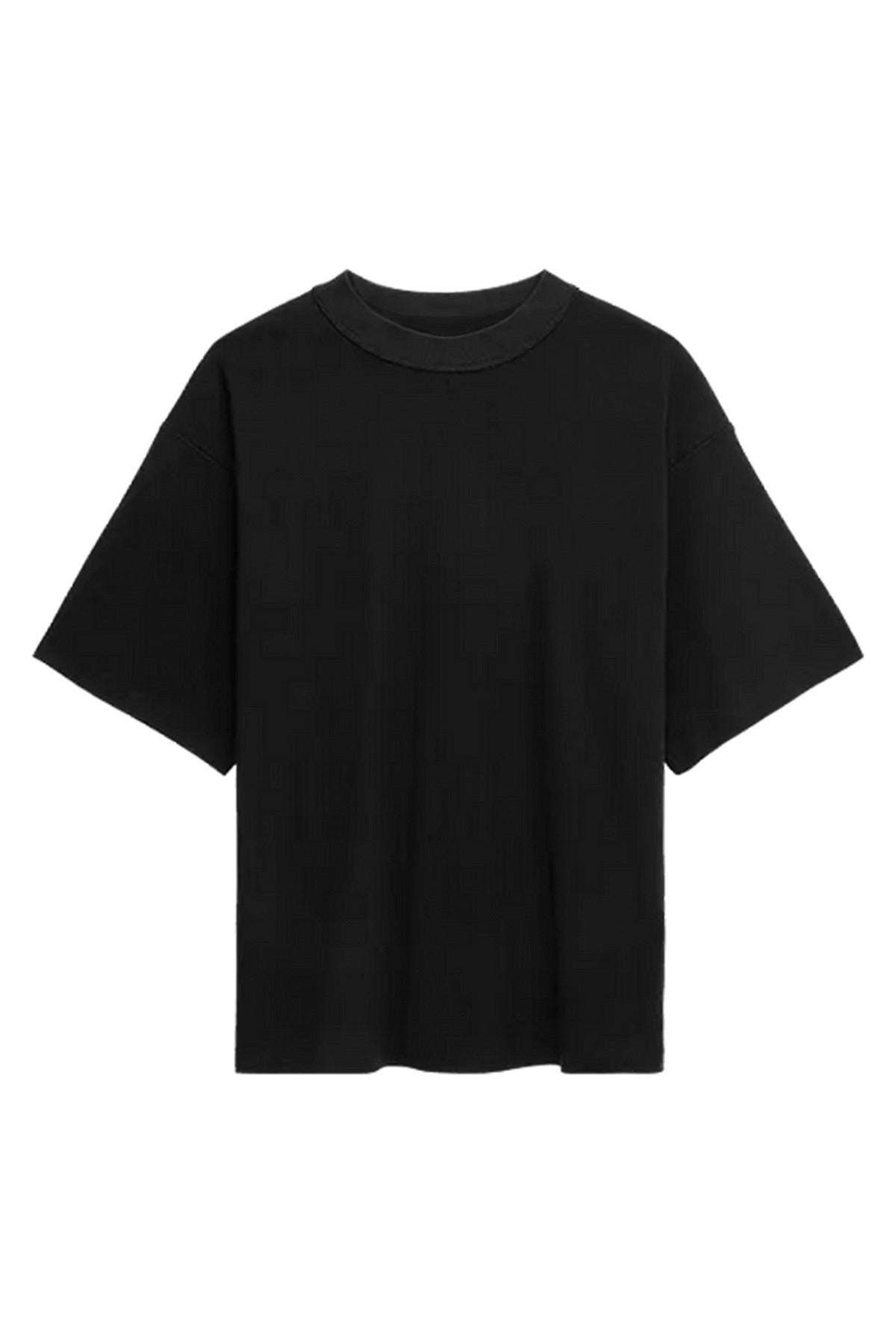 BLANK TEE SOLID BLACK