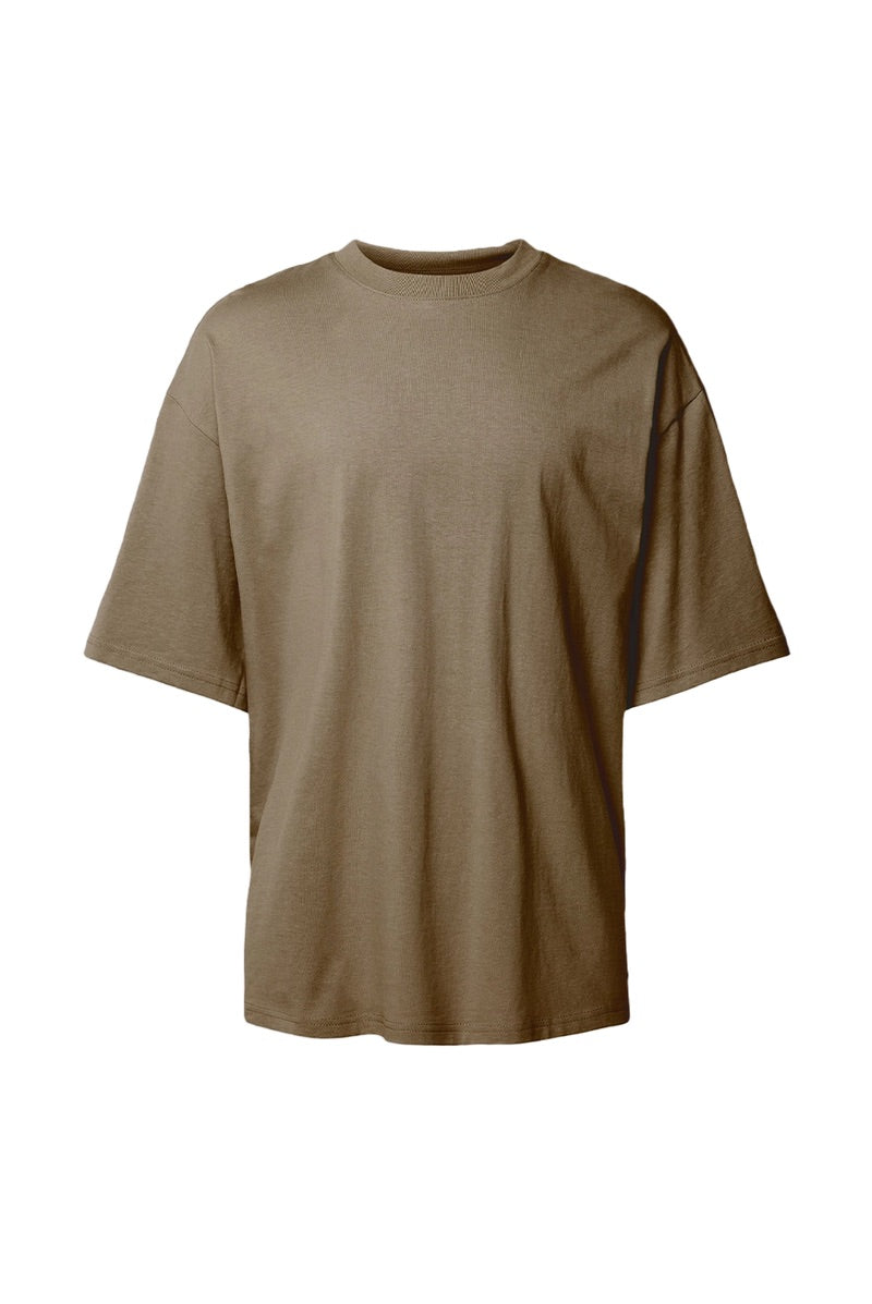 BLANK TEE STONE BROWN