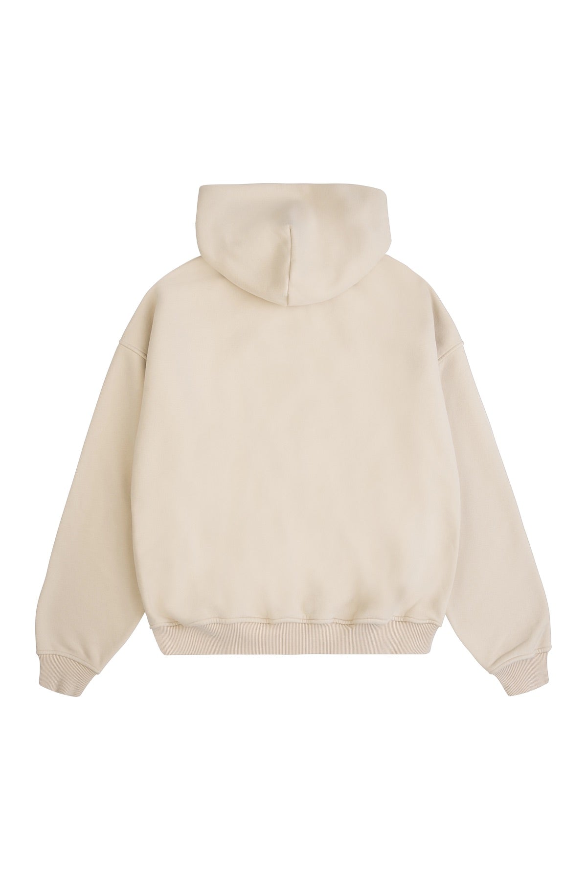 BLANK HOODIE WASHED STONE