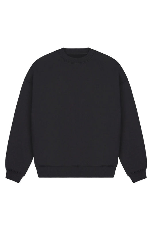 BLANK SWEATER WASHED BLACK