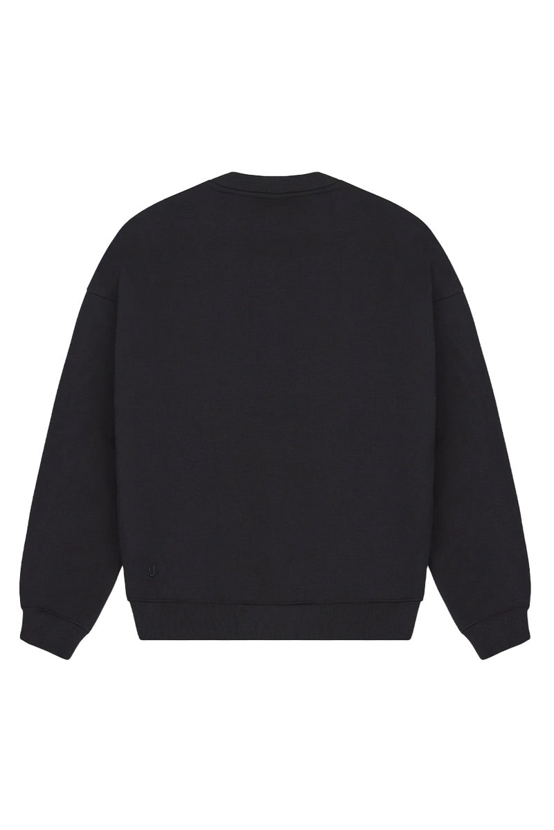 BLANK SWEATER WASHED BLACK