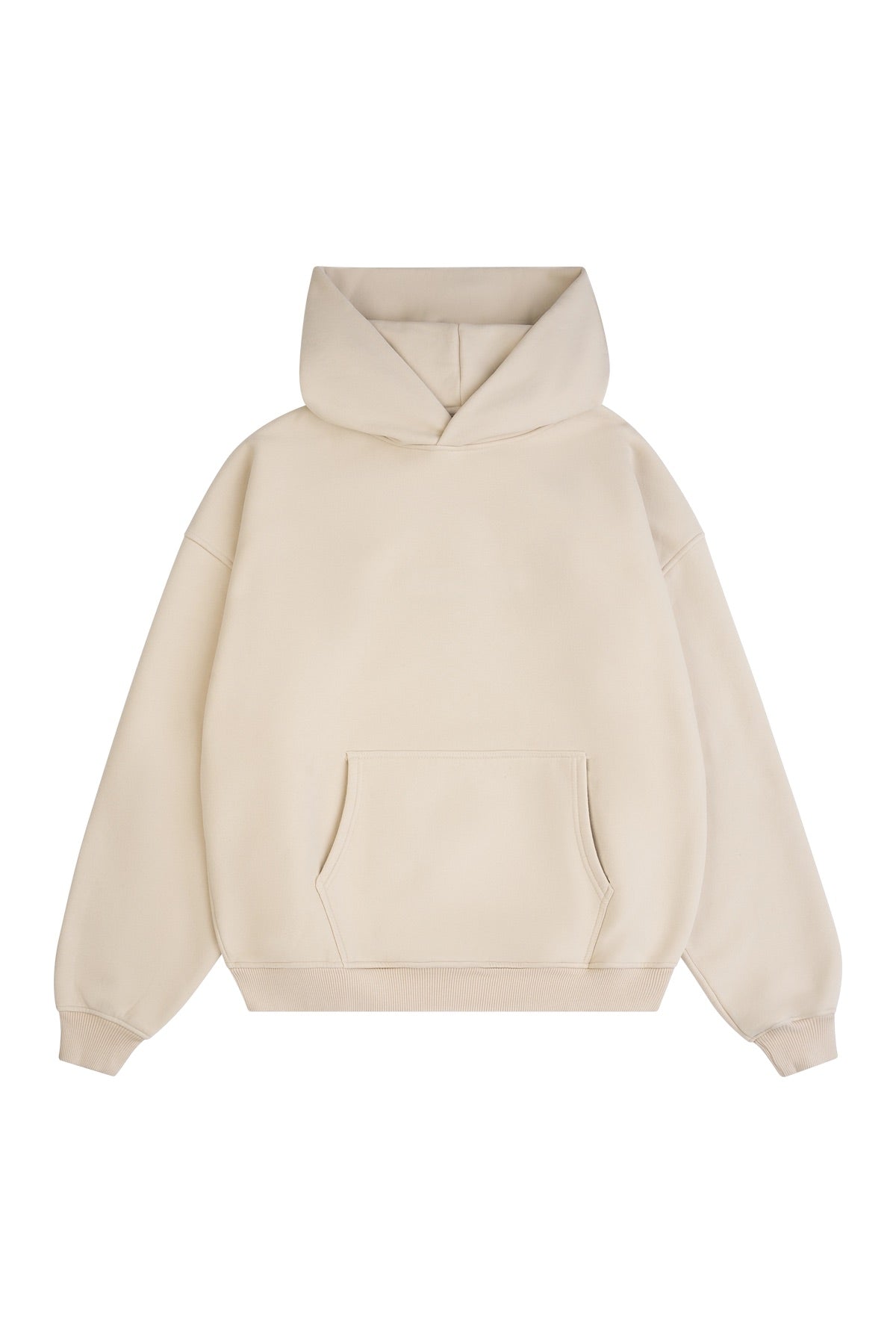 BLANK HOODIE WASHED STONE
