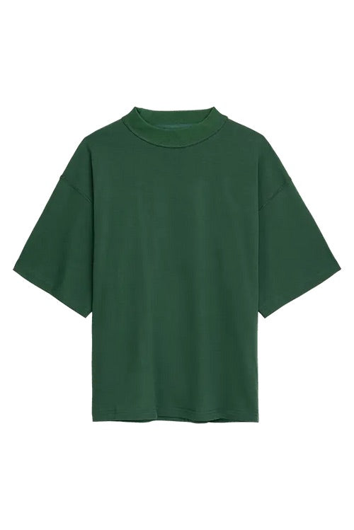 BLANK TEE WASHED JUNIPER GREEN